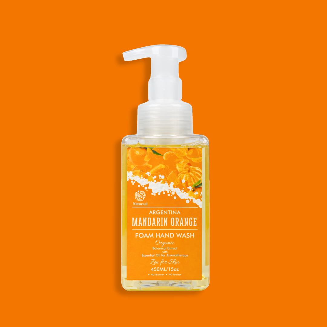 🎁 Natureal Organic Mandarin Orange Foam Hand Wash 450ml (100% off) - Natureal