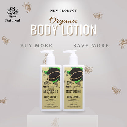 Natureal Organic Cocoa Body Lotion Moisturizing | 300ml - Natureal