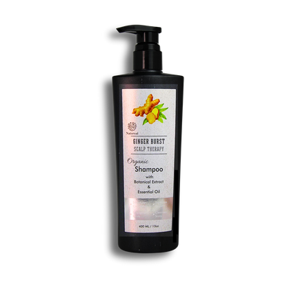 Natureal Organic Ginger Scalp Therapy Shampoo | 400ml - Natureal