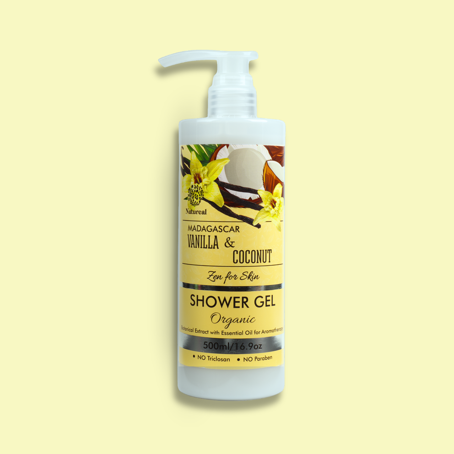 Madagascar Vanilla & Coconut Shower Gel