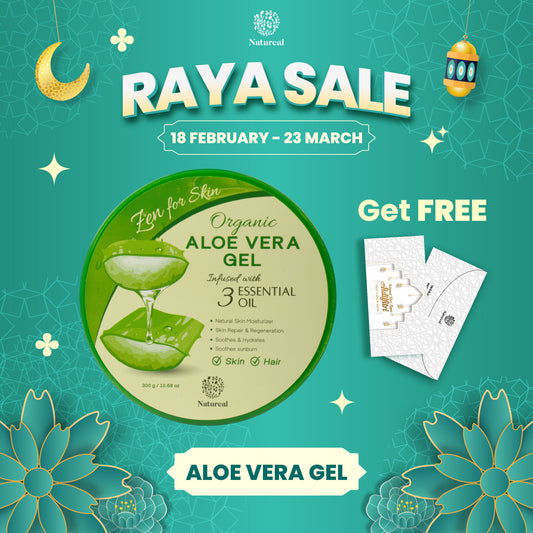 Multipurpose Organic Aloe Vera Gel Instant Relief Gel Suitable for Sensitive Skin 300g