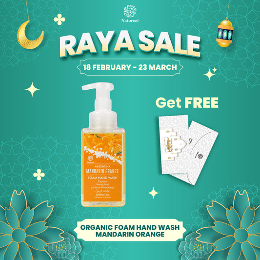 Natureal Organic Mandarin Orange Foam Hand Wash | 450ml - Natureal
