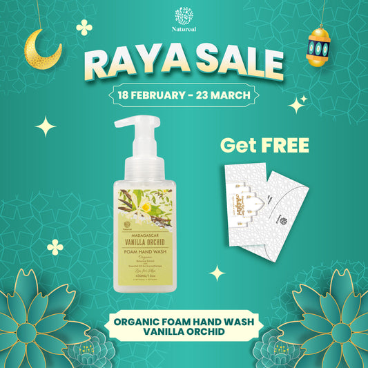 Natureal Organic Madagascar Vanilla Orchid Foam Hand Wash | 450ml - Natureal