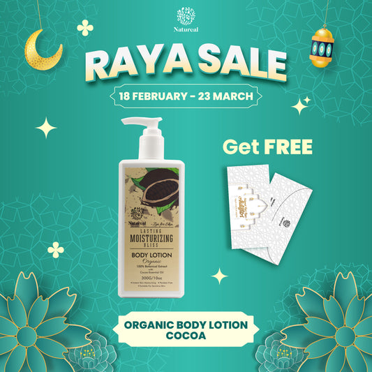 Natureal Organic Cocoa Butter Deep Hydration & Repair Body Lotion | 300ML