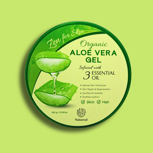 Organic Aloe Vera Gel | Instant Relief Gel | 300g - Natureal