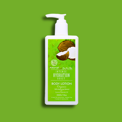 Natureal Organic Coconut Body Lotion Intense Hydration | 300ml - Natureal