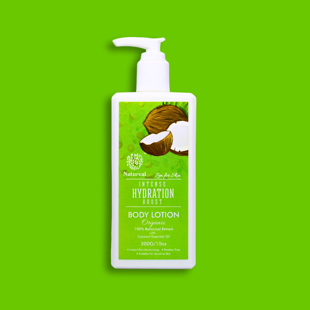 🎁 Natureal Organic Coconut Oil Intense Moisturizing & Repair Body Lotion 300G (100% off) - Natureal