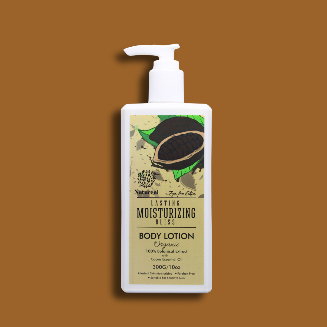 Natureal Organic Cocoa Body Lotion Moisturizing | 300ml - Natureal