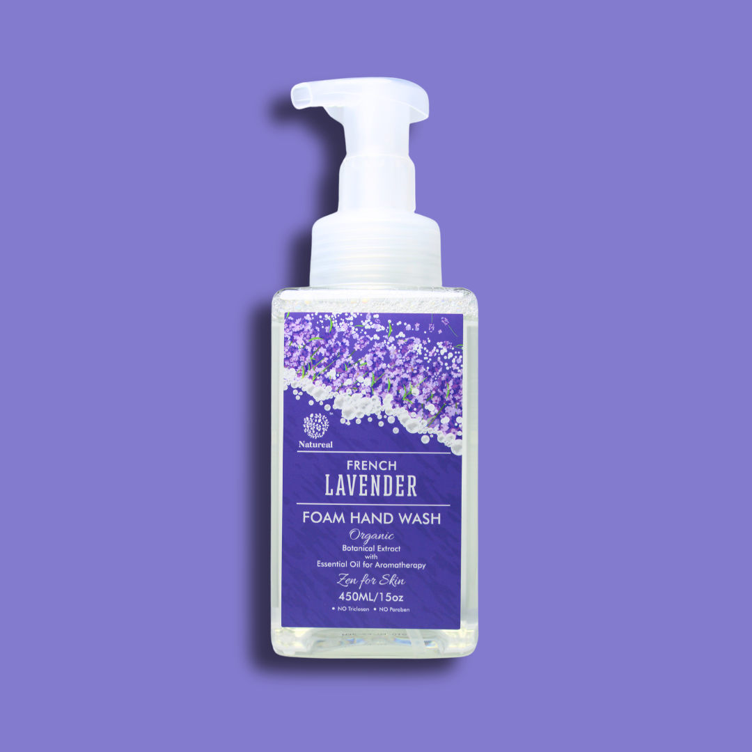 Natureal Organic French Lavender Foam Hand Wash | 450ml - Natureal