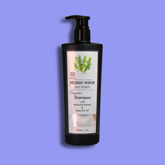 Natureal Organic Rosemary Hair Therapy Shampoo | 400ml - Natureal