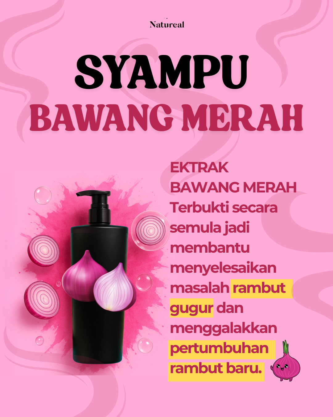 Onion Scalp Therapy Shampoo