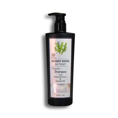 Natureal Organic Rosemary Hair Therapy Shampoo | 400ml - Natureal